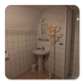 Umywalka i wieszak